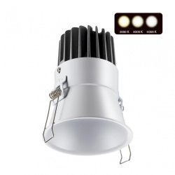 Встраиваемый светодиодный светильник с диммером Novotech Lang 358910