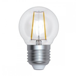 Филаментная светодиодная лампа Е27 9W 4000K (белый) Sky Uniel LED-G45-9W-4000K-E27-CL PLS02WH (UL-00005175)
