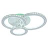 Светодиодная диммируемая люстра с ПДУ Profit Light 8061/3 WHT 192W+7W RGB