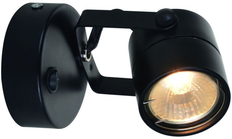 Спот Arte Lamp Lente A1310AP-1BK