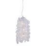 Подвесной светильник Crystal Lux с поддержкой Алиса Tenerife SP3 Silver-А