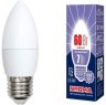Светодиодная лампа E27 7W 6500K (холодный) Norma Volpe LED-C37-7W/DW/E27/FR/NR (UL-00003797)