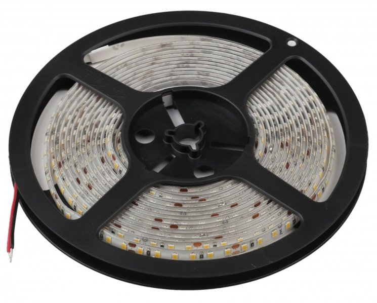 5м. Светодиодная влагозащищенная лента ЭРА 14,4W/m 120LED/m 2835SMD белый 5M LS2835-14,4-120-24-65-4000К-5m Б0043101