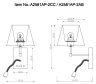 Бра с LED подсветкой и USB-портом Arte Lamp Elba A2581AP-2AB