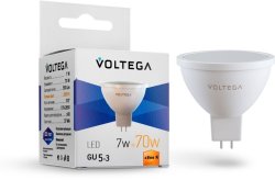 Светодиодная лампа GU5.3 7W 2800К (теплый) Simple Voltega 7058