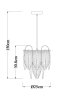 Подвесной светильник Arte Lamp Evie A4052SP-1SG