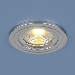 9902 LED 3W COB SL серебро Светильник точечный встраиваемый светодиодный Elektrostandard