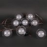 3х0.4м. Гирлянда бахрома D 7,5см 8LED (RGB) A-502 Sneha 1421865