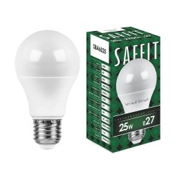 Лампа светодиодная SAFFIT SBA6525 Шар E27 25W 2700K 55087
