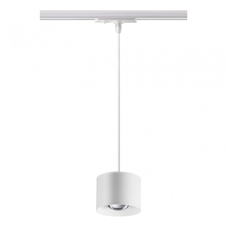 Однофазный LED светильник на подвесе 12W 4000К для трека Patera Novotech 358659