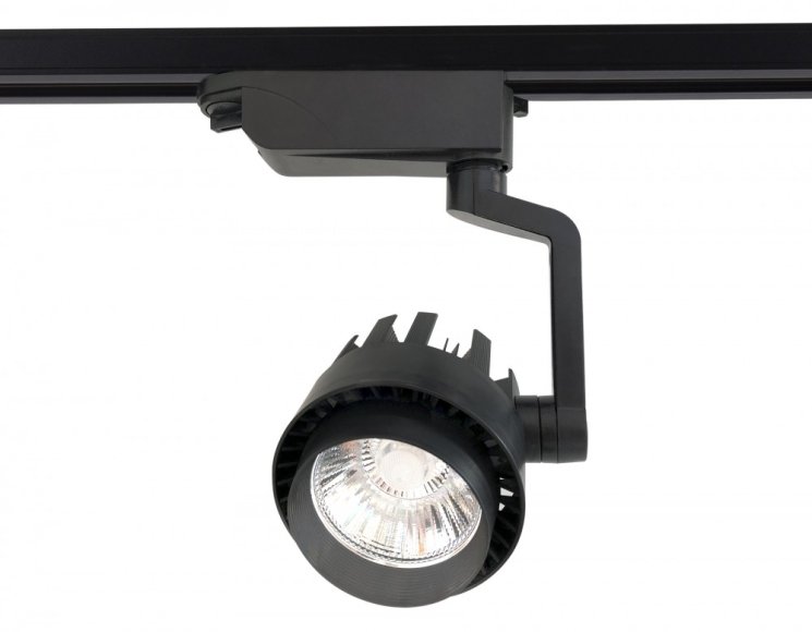 Однофазный LED светильник 10W 4200К для трека Ambrella light Track System GL6107 BK