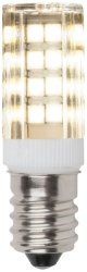 Светодиодная лампа Е14 4W 3000К (теплый) Uniel LED-Y16-4W-WW-E14-CL PLZ04WH (UL-00000179)