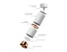 Коннектор скрытый для соединения корпуса светильника D70+D70mm Ambrella light Diy Spot A2011