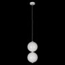 Подвесной светодиодный светильник с белыми плафонами Loft IT Pearls 10205/E