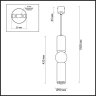Светильник с лампочкой Odeon Light Sakra 4071/5L+Lamps Gu10