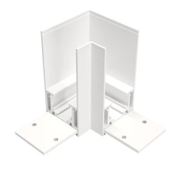 Угловой коннектор для накладного магнитного шинопровода Maytoni Accessories for tracks TRA004CL-21W
