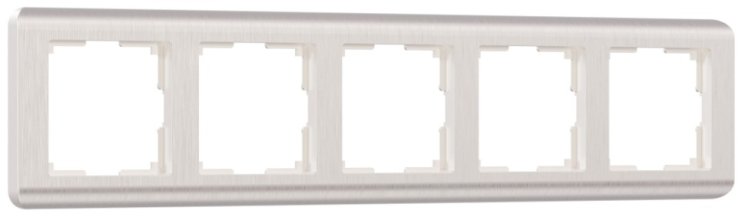 Рамка на 5 постов (перламутровый) Werkel W0052113