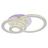 Светодиодная диммируемая люстра с ПДУ Profit Light 8061/3 WHT A 176W+8W RGB