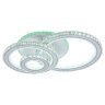 Светодиодная диммируемая люстра с ПДУ Profit Light 8061/3 WHT A 176W+8W RGB