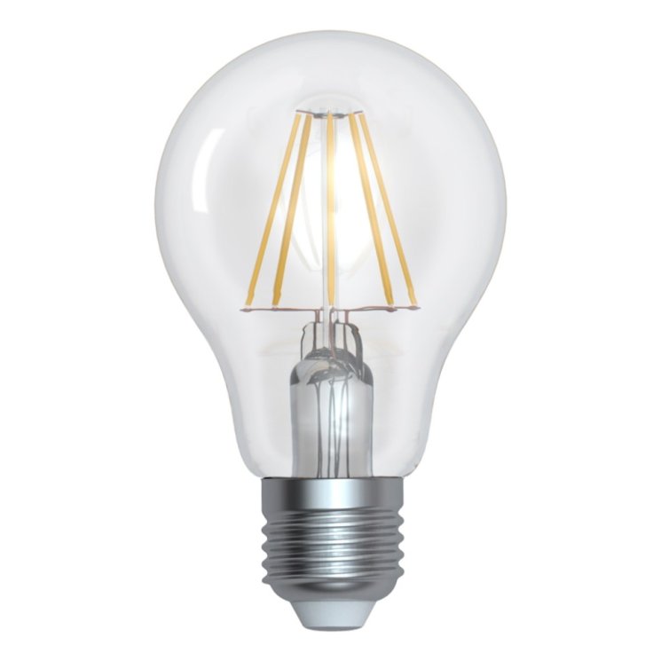 Филаментная светодиодная лампа E27 12W 4000K (белый) Sky Uniel LED-A60-12W-4000K-E27-CL PLS02WH (UL-00004867)