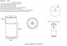 Накладной светильник Crystal Lux с лампочкой CLT 138C180 BL+Lamps E27 Свеча