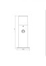 Ландшафтный фонарь Escada Garden 10179/T Dark grey