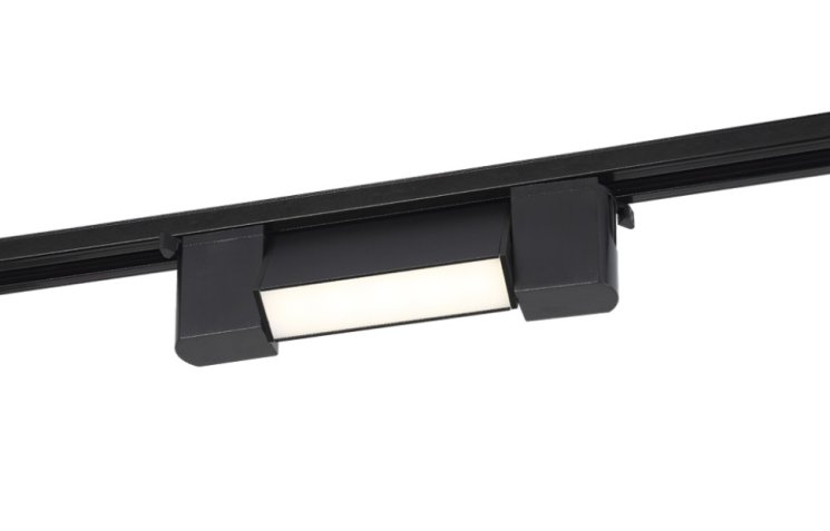 Однофазный LED светильник 6W 4000К для трека Crystal Lux CLT 0.31 010 6W BL M4000K
