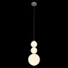 Подвесной светодиодный светильник с белыми плафонами Loft IT Pearls 10205/D