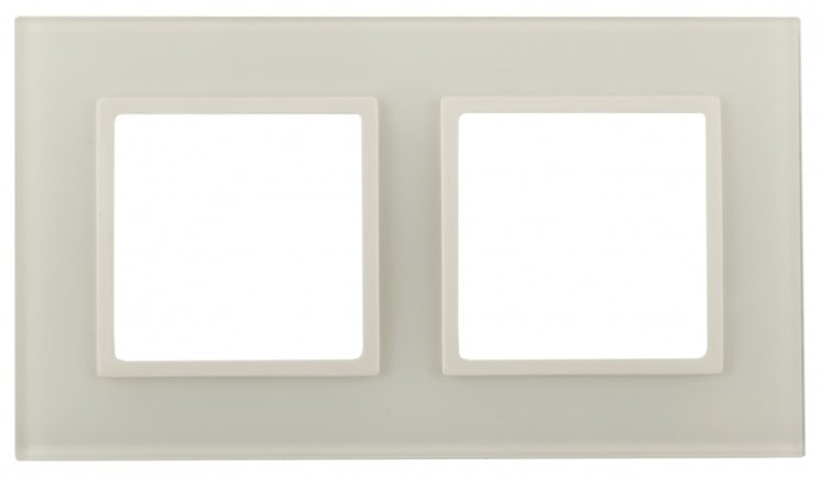 Рамка 2-постовая ЭРА Elegance 14-5102-02 Б0034489