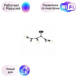 Потолочная люстра Arte Lamp Flex с поддержкой Маруся A6206PL-5CC-М