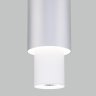 Подвесной светодиодный светильник Bento Eurosvet 50204/1 LED белый/матовое серебро (a051716)