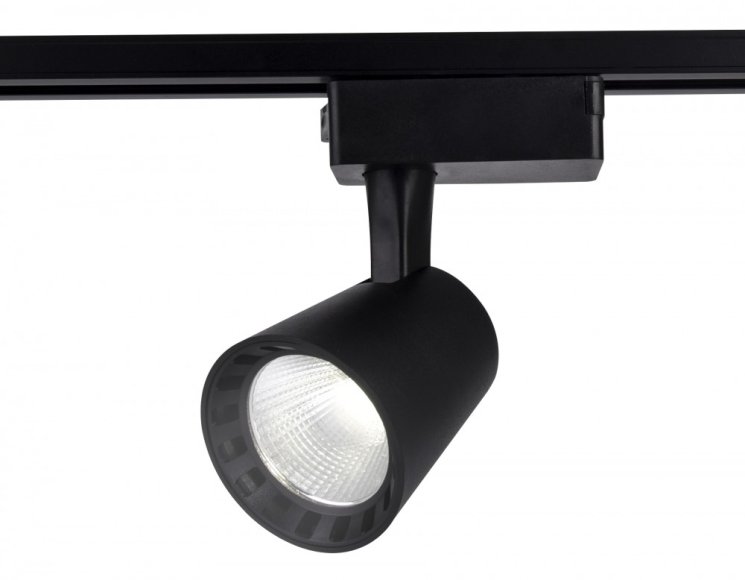 Однофазный LED светильник 24W 4200К для трека Ambrella light Track System GL5978 BK