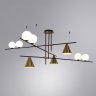 Люстра на штанге Arte Lamp Jacob A7029PL-9BK