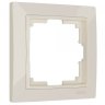 Рамка на 1 пост (слоновая кость, basic) Werkel W0012003