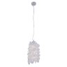 Подвесной светильник Crystal Lux с поддержкой Маруся Tenerife SP3 Silver-М