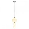 Подвесной светодиодный светильник с белыми плафонами Loft IT Pearls 10205/C