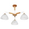 Потолочная люстра на штанге Matthew Arte Lamp с поддержкой Маруся A5032PL-3BR-М