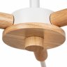 Потолочная люстра на штанге Matthew Arte Lamp с поддержкой Маруся A5032PL-3BR-М
