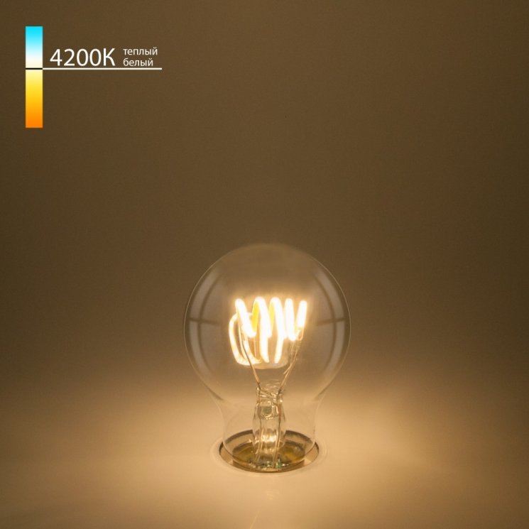 Филаментная светодиодная лампа Е27 6W 4200K (белый) A60 Elektrostandard BLE2709 (a048303)