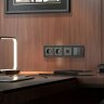 Рамка на 4 поста Platinum (черный алюминий) Werkel W0042608