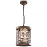 Уличный подвесной светильник с лампочкой Odeon Light Lagra 2286/1+Lamps Е27 Свеча