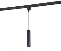 Однофазный LED светильник на подвесе 10W 4000К для трека SIMPLE STORY 2045-LED10TRB