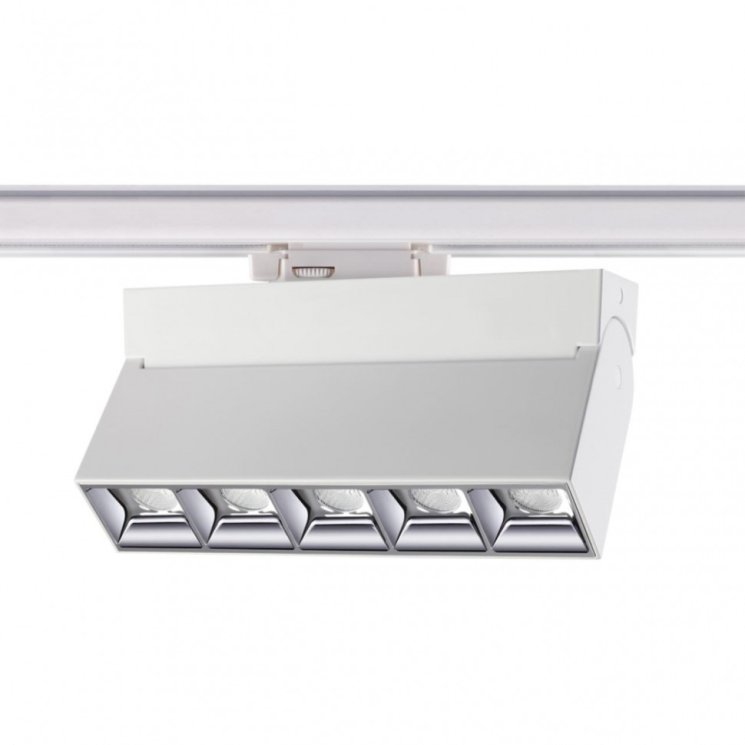 Трехфазный LED светильник 25W 4000К для трека Eos Novotech 358667