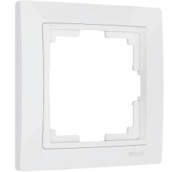 Рамка на 1 пост (белый, basic) Werkel W0012001