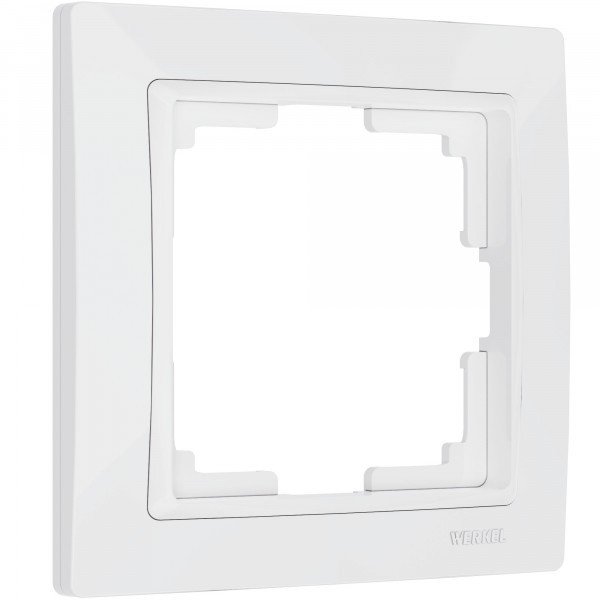 Рамка на 1 пост (белый, basic) Werkel W0012001