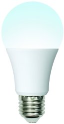 Светодиодная лампа E27 10W 4000K (белый) Multibright Uniel LED-A60-10W-NW-E27-FR-12-24V PLO55WH (UL-00002381)