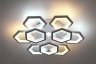 Потолочная диммируемая люстра с пультом ДУ Escada Hexagon 10236/9LED