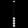 Подвесной светодиодный светильник с белыми плафонами Loft IT Pearls 10205/B