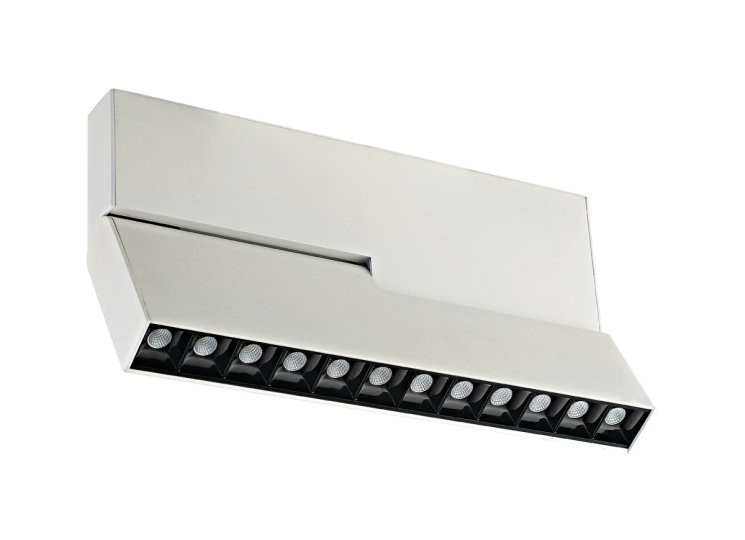 Трековый светильник 12W 3000К для магнитного шинопровода Eye Turn Donolux Dl18786/12M White