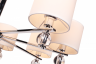 Люстра на штанге Escada 667/8P E14*40W Chrome BELIEF